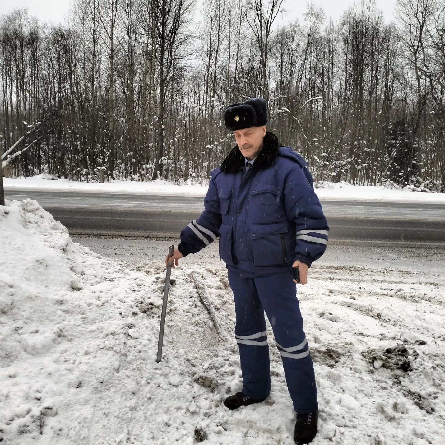 Сотрудники ТОГАДН по Новгородской области МТУ Ространснадзора по CЗФО проверили содержание автомобильных дорог